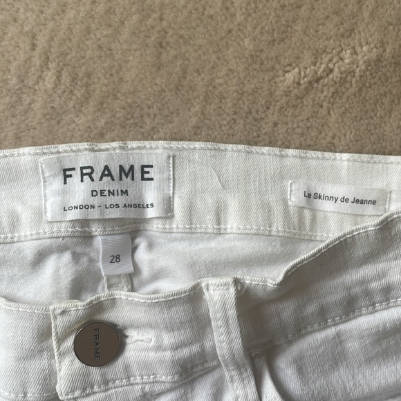Frame Le Color Rip Skinny Jeans - Picture 5 of 7
